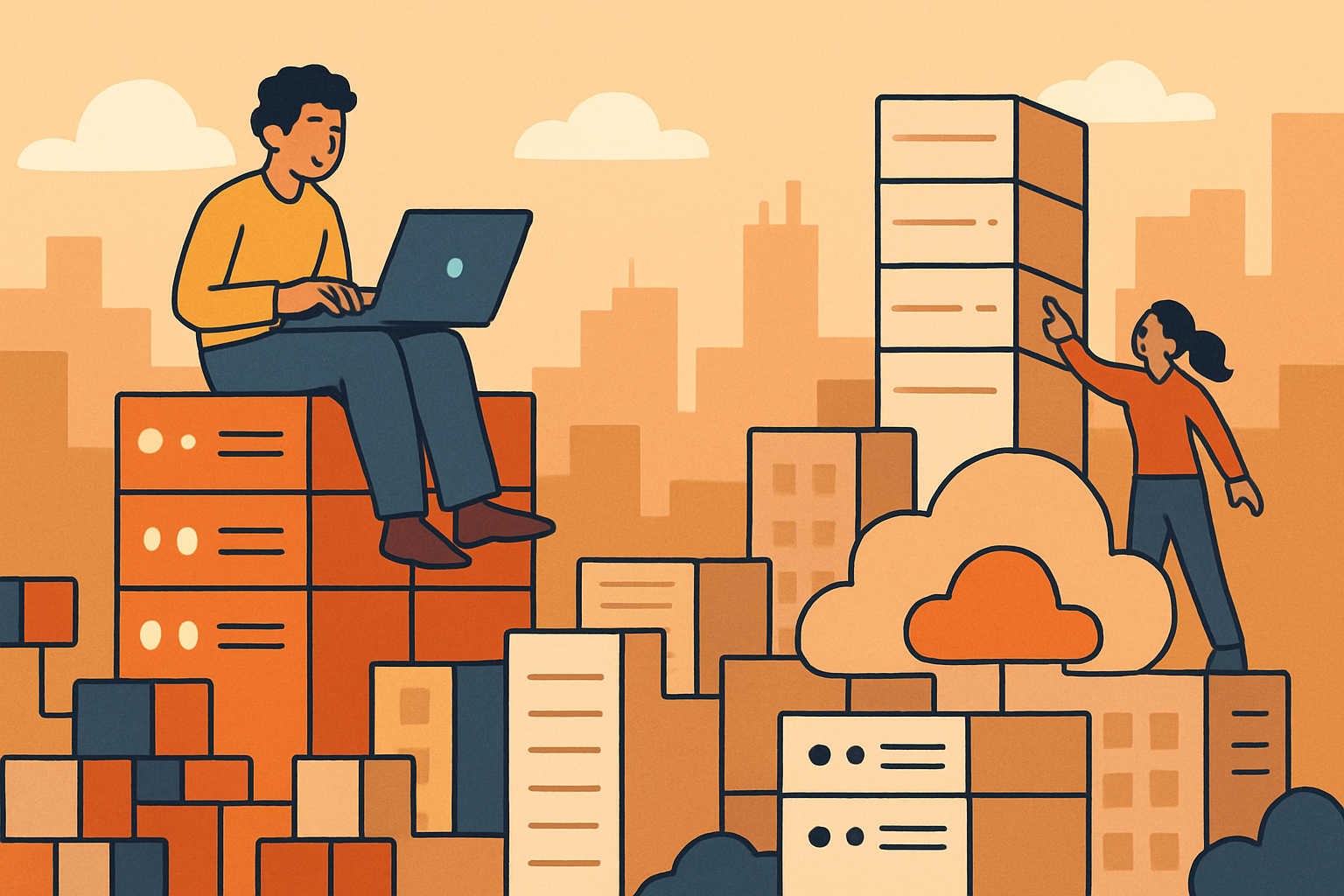 Arquitectura web escalable para empresas: cómo diseñar sistemas digitales preparados para crecer
